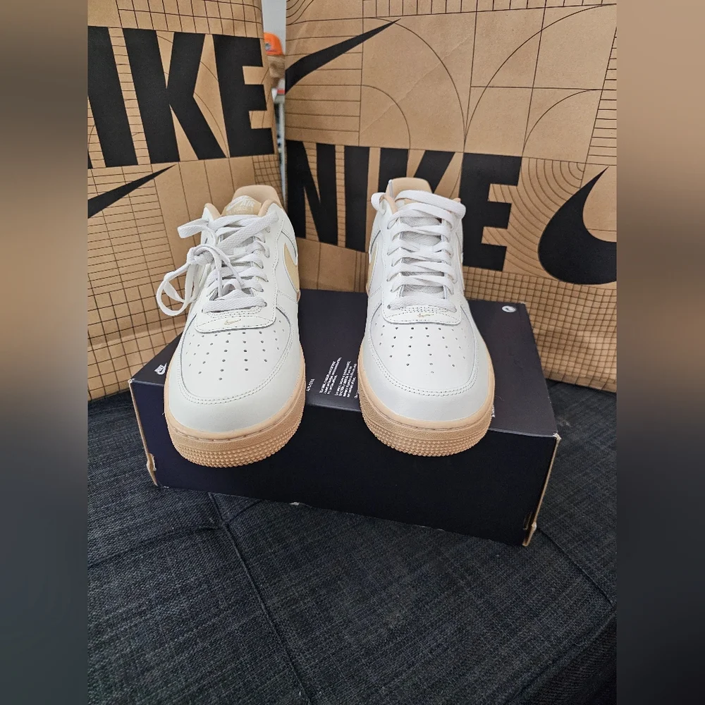 [M-10] Nike Air Force 1 '07 'Sail Sesame' - Picture 5 of 10